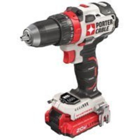 PORTER-CABLE PORTER-CABLE PCCK607LB Drill/Driver Kit, 20 V Battery, 1/2 in Chuck PCCK607LB